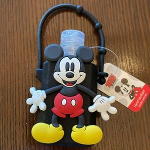 Mickey Mouse hand sanitizer holder with hand sanitizer